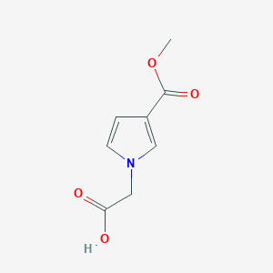 2-[3-(methoxycarbonyl)-1H-pyrrol-1-yl]acetic acid