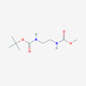 tert-butyl N-{2-[(methoxycarbonyl)amino]ethyl}carbamate