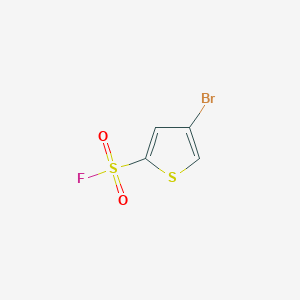 molecular formula C4H2BrFO2S2 B6618791 4-Bromothiophene-2-sulfonylfluoride CAS No. 1368497-38-4