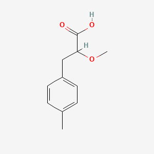 molecular formula C11H14O3 B6618917 2-methoxy-3-(4-methylphenyl)propanoicacid CAS No. 1192772-97-6