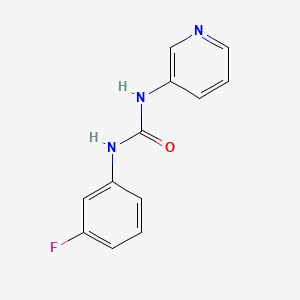 B6618929 1-(3-Fluorophenyl)-3-(3-pyridyl)urea CAS No. 97966-83-1