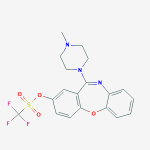 [6-(4-Methylpiperazin-1-yl)benzo[b][1,4]benzoxazepin-8-yl] trifluoromethanesulfonate