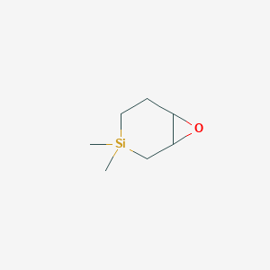 3,3-Dimethyl-7-oxa-3-silabicyclo[4.1.0]heptane