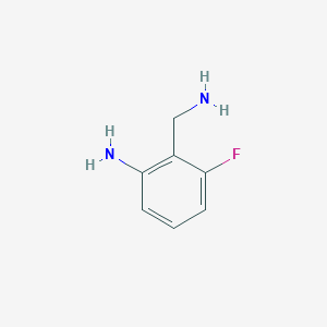 molecular formula C7H9FN2 B066217 2-Amino-6-fluorobenzylamine CAS No. 175277-93-7