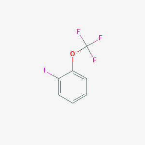 molecular formula C7H4F3IO B066226 1-Iodo-2-(trifluoromethoxy)benzene CAS No. 175278-00-9