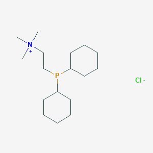 [2-(Dicyclohexylphosphino)ethyl]trimethylammonium chloride