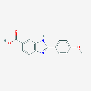 2-(4-Methoxyphenyl)-1H-benzo[D]imidazole-5-carboxylic acid