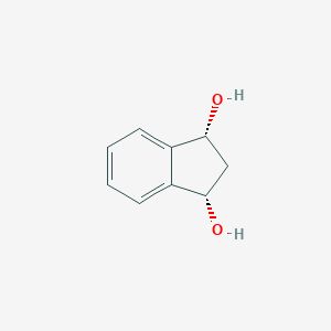 molecular formula C9H10O2 B066256 cis-1,3-Indandiol CAS No. 172977-38-7