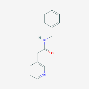 molecular formula C14H14N2O B6627416 N-benzyl-2-pyridin-3-ylacetamide 
