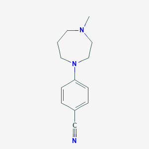 4-(4-Methyl-1,4-diazepan-1-yl)benzonitrile