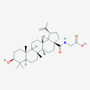 molecular formula C32H51NO4 B066300 N-(3beta-Hydroxylup-20(29)-en-28-oyl)glycine CAS No. 174740-40-0