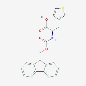 molecular formula C22H19NO4S B066301 Fmoc-3-Ala(3-thienyl)-OH 
