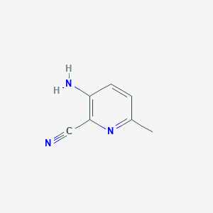 molecular formula C7H7N3 B066303 3-Amino-6-methylpicolinonitrile CAS No. 187242-93-9