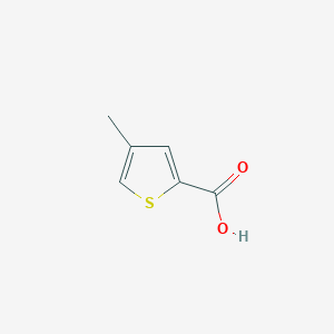 molecular formula C6H6O2S B066322 4-Methylthiophene-2-carboxylic acid CAS No. 168902-34-9