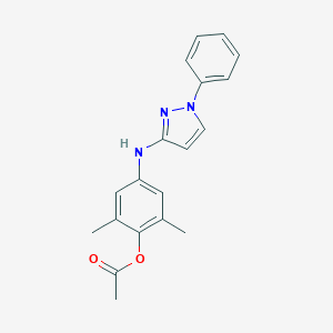 molecular formula C19H19N3O2 B066365 Fpl 64170XX CAS No. 172670-07-4