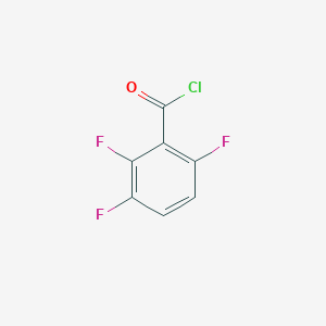 molecular formula C7H2ClF3O B066368 2,3,6-Trifluorobenzoyl chloride CAS No. 189807-20-3