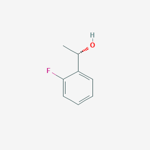 molecular formula C8H9FO B066420 (S)-1-(2-Fluorophenyl)ethanol CAS No. 171032-87-4