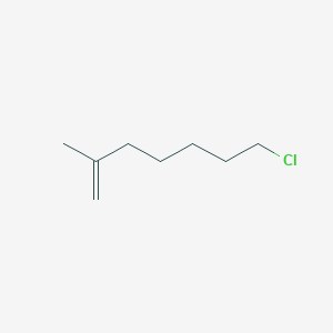 molecular formula C8H15Cl B066448 7-Chloro-2-methyl-1-heptene CAS No. 191488-26-3