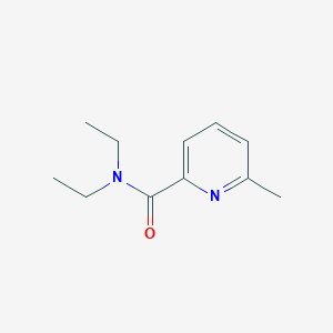 molecular formula C11H16N2O B6649961 N,N-diethyl-6-methylpyridine-2-carboxamide 