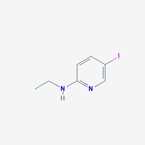 molecular formula C7H9IN2 B6650020 N-ethyl-5-iodopyridin-2-amine 