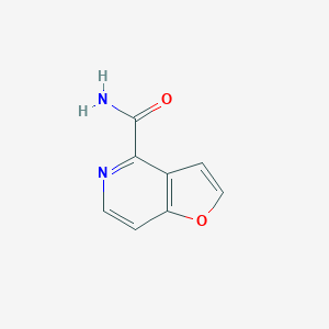 molecular formula C8H6N2O2 B066531 Furo[3,2-c]pyridine-4-carboxamide CAS No. 190957-79-0