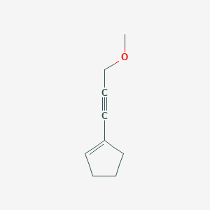 1-(3-Methoxy-1-propynyl)-1-cyclopentene