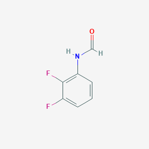 molecular formula C7H5F2NO B066544 N-(2,3-difluorophenyl)formamide CAS No. 170106-61-3