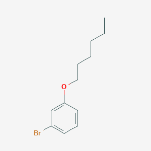 molecular formula C12H17BrO B066557 1-Bromo-3-(hexyloxy)benzene CAS No. 161291-04-9