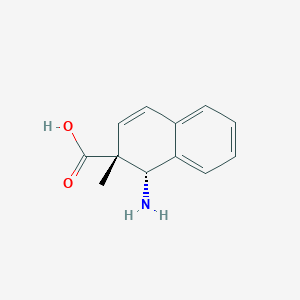 (1S,2R)-1-amino-2-methyl-1H-naphthalene-2-carboxylic acid