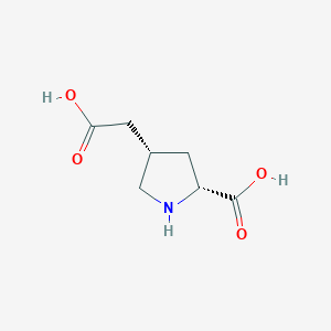 (2R,4S)-4-(carboxymethyl)pyrrolidine-2-carboxylic Acid