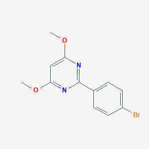 2-(4-Bromophenyl)-4,6-dimethoxypyrimidine