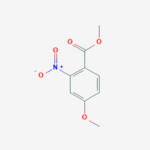 B066586 Methyl 4-methoxy-2-nitrobenzoate CAS No. 181871-73-8