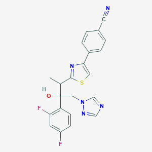 molecular formula C22H17F2N5OS B066598 Ravuconazole-d4 