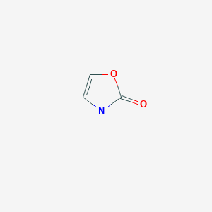 molecular formula C4H5NO2 B6660498 3-Methyl-2,3-dihydro-1,3-oxazol-2-one 