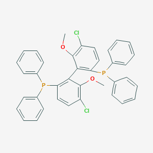 [4-Chloro-2-(3-chloro-6-diphenylphosphanyl-2-methoxyphenyl)-3-methoxyphenyl]-diphenylphosphane