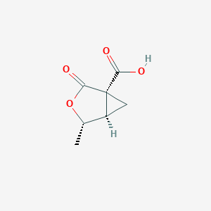 3-Oxabicyclo[3.1.0]hexane-1-carboxylicacid,4-methyl-2-oxo-,[1S-(1alpha,4alpha,5alpha)]-(9CI)