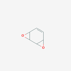 molecular formula C6H6O2 B066666 syn-Benzene dioxide CAS No. 174690-27-8