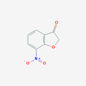 B066682 7-Nitrobenzofuran-3(2H)-one CAS No. 164915-57-5