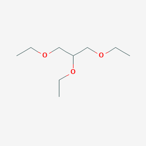 molecular formula C9H20O3 B066754 1,2,3-Triethoxypropane CAS No. 162614-45-1
