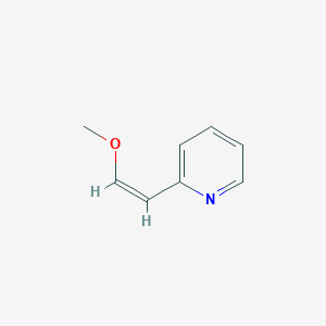 molecular formula C8H9NO B066808 (Z)-2-(2-methoxyvinyl)pyridine CAS No. 174620-94-1
