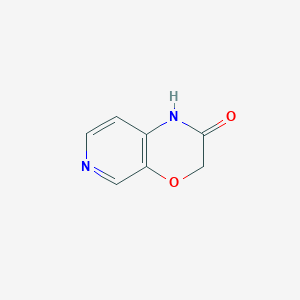 molecular formula C7H6N2O2 B066848 1H-吡啶并[3,4-b][1,4]噁嗪-2(3H)-酮 CAS No. 194022-44-1