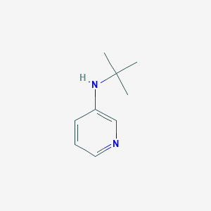 molecular formula C9H14N2 B066855 N-tert-butylpyridin-3-amine CAS No. 163276-85-5