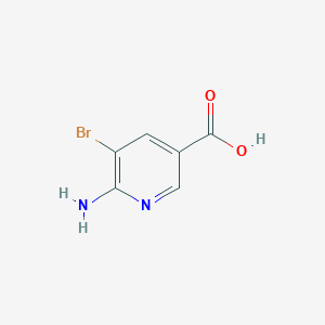molecular formula C6H5BrN2O2 B066859 6-Amino-5-bromonicotinic acid CAS No. 180340-69-6