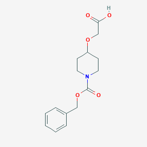 2-((1-((Benzyloxy)carbonyl)piperidin-4-YL)oxy)acetic acid