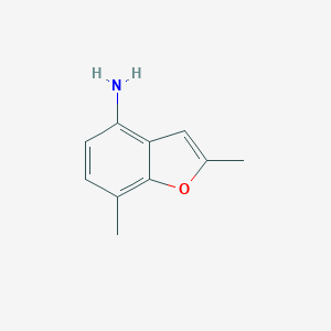 2,7-Dimethylbenzofuran-4-amine