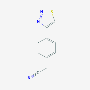 (4-[1,2,3]Thiadiazol-4-Yl-Phenyl)-Acetonitrile