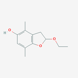 2-Ethoxy-4,7-dimethyl-2,3-dihydrobenzofuran-5-ol