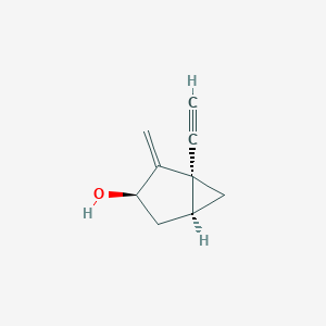 Bicyclo[3.1.0]hexan-3-ol, 1-ethynyl-2-methylene-, [1S-(1alpha,3beta,5alpha)]-(9CI)