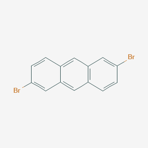 molecular formula C14H8Br2 B067020 2,6-Dibromoanthracene CAS No. 186517-01-1