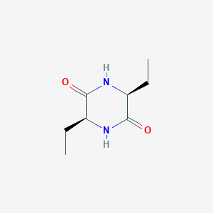 (3S,6S)-3,6-diethylpiperazine-2,5-dione